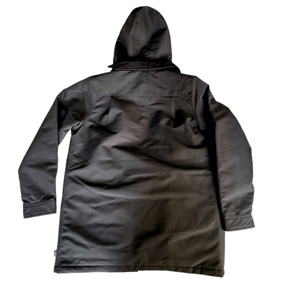 NWOT VAN’s Men’s Drill Chore Coat, removable zipper hood, corduroy collar, XS - Picture 5 of 12